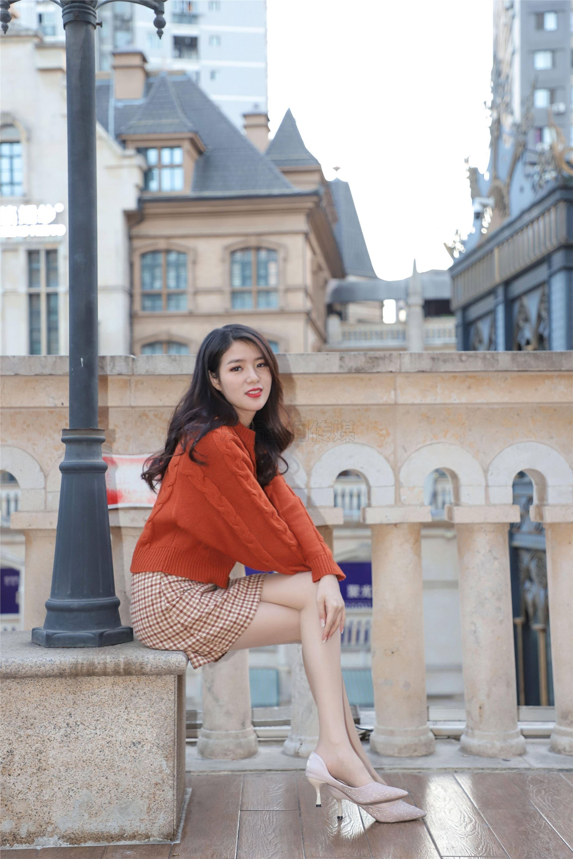 SiHua思话 SJ056 筱蝶 街拍晚晚风